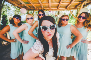 We got a bit sassy with our bridal party photo! Big shout out to Becky, Meagan, Jessica, Amber, and Nicole for all of your help!!